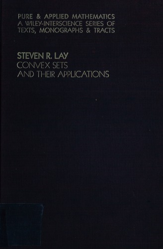 Convex Sets and Their Applications
