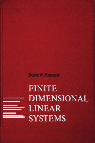 Finite Dimensional Linear Systems