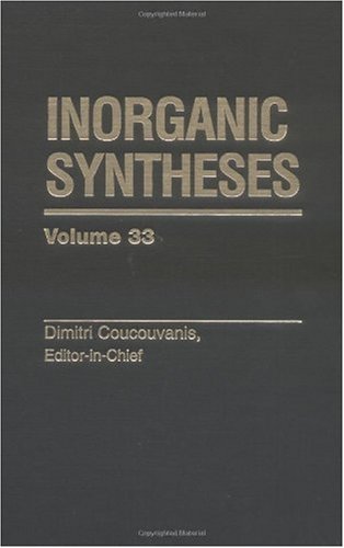 Inorganic Syntheses, Volume 33