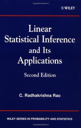 Linear Statistical Inference and Its Applications