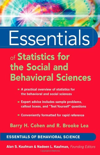 Essentials of Statistics for the Social and Behavioral Sciences