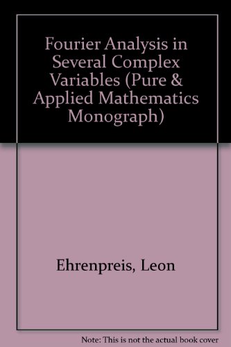 Fourier Analysis in Several Complex Variables