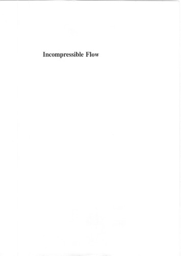 Incompressible Flow