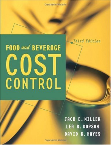 Food and Beverage Cost Control