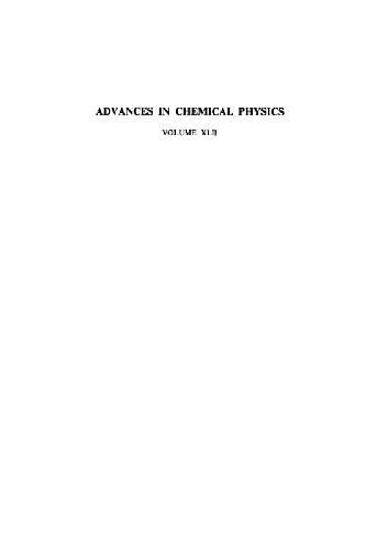 Potential Energy Surfaces (Advances in Chemical Physics)