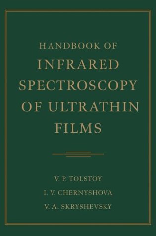 Handbook of Infrared Spectroscopy of Ultrathin Films