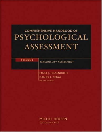 Comprehensive Handbook of Psychological Assessment, Volume 2