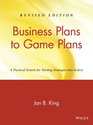 Business Plans to Game Plans