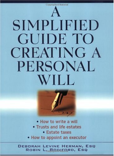 A Simplified Guide to Creating a Personal Will