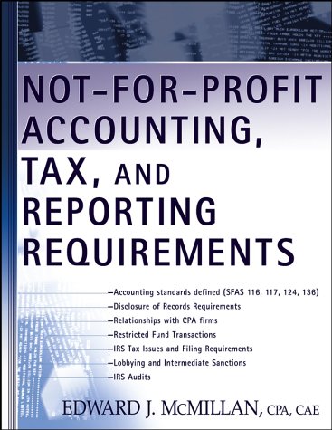 Not-For-Profit Accounting, Tax, and Reporting Requirements