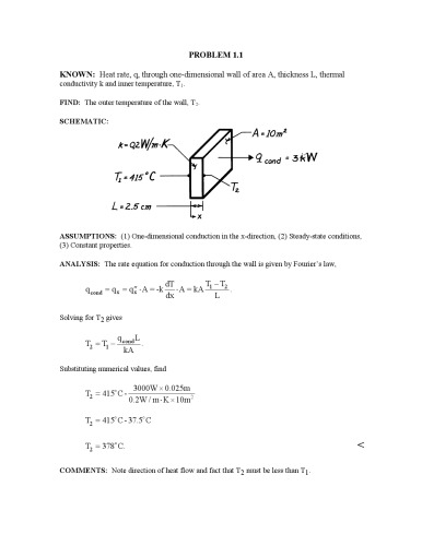 Fundamentals Of Heat And Mass Transfer