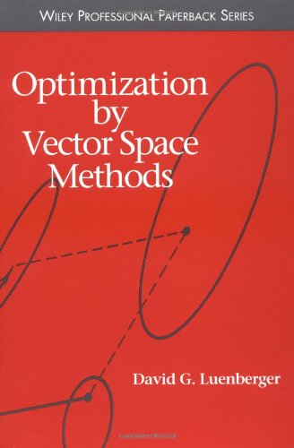 Optimization By Vector Space Methods