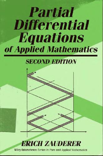 Partial Differential Equations of Applied Mathematics