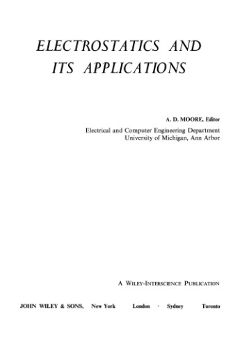 Electrostatics and Its Applications