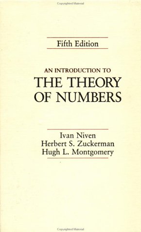 An Introduction to the Theory of Numbers