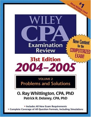 Wiley CPA Examination Review, Problems and Solutions (Wiley Cpa Examination Review Vol 2