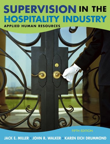 Supervision in the Hospitality Industry