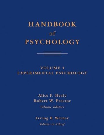 Handbook of Psychology, Experimental Psychology