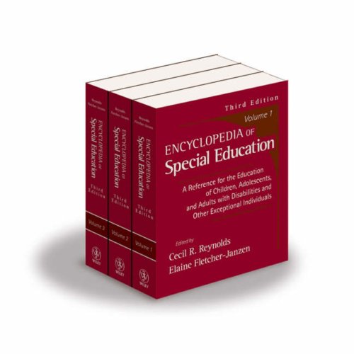 Encyclopedia of Special Education, Volume 2