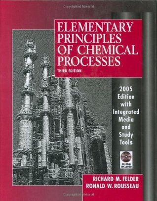 Elementary Principles of Chemical Processes