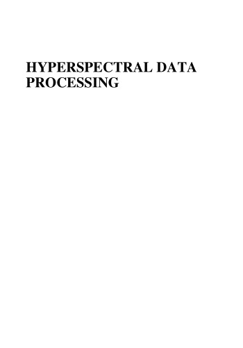 Advanced Topics in Spectral Techniques for Hyperspectral Imaging