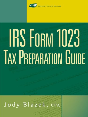 IRS Form 1023 Tax Preparation Guide