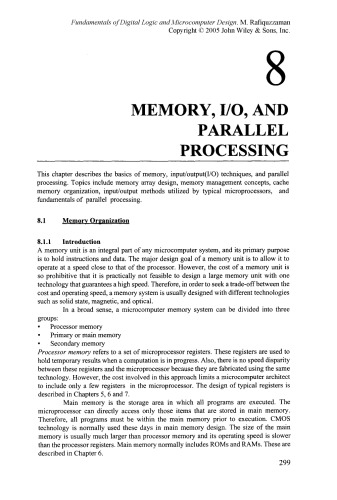 Fundamentals of Digital Logic and Microcomputer Design