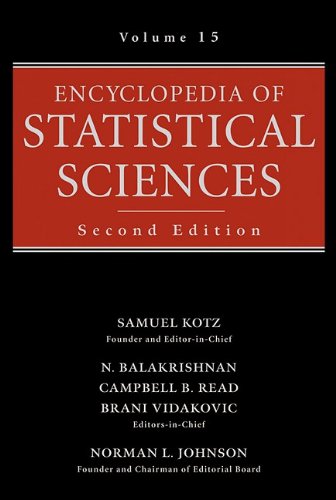 Encyclopedia of Statistical Sciences, Volume 15