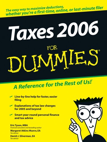 Taxes 2006 For Dummies (TAXES FOR DUMMIES)