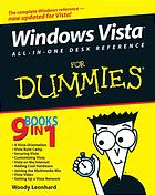 Windows Vista All-In-One Desk Reference for Dummies