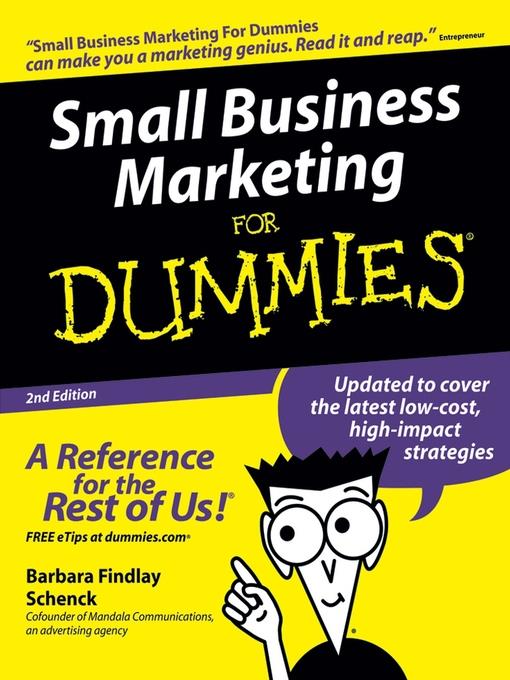 Small Business Marketing For Dummies