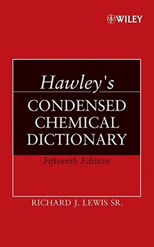 Hawley's Condensed Chemical Dictionary