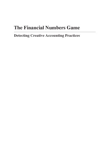 The Financial Numbers Game