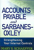 Accounts Payable and Sarbanes-Oxley