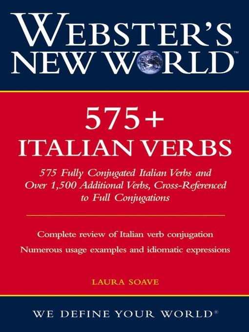 Webster's New World 575+ Italian Verbs