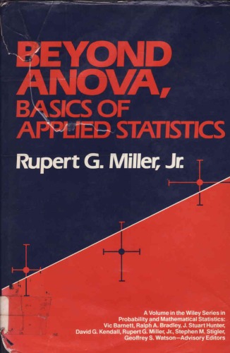 Beyond Anova, Basics of Applied Statistics