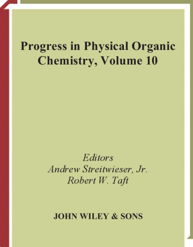 Progress In Physical Inorganic Chemistry