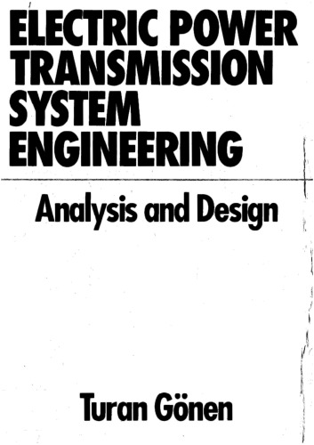 Electric Power Transmission System Engineering