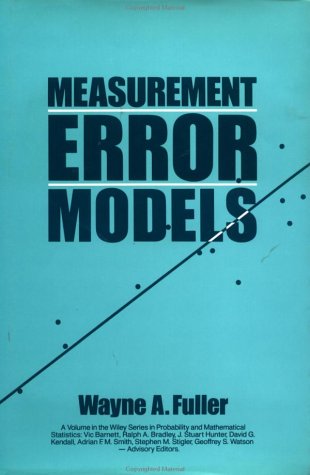 Measurement Error Models