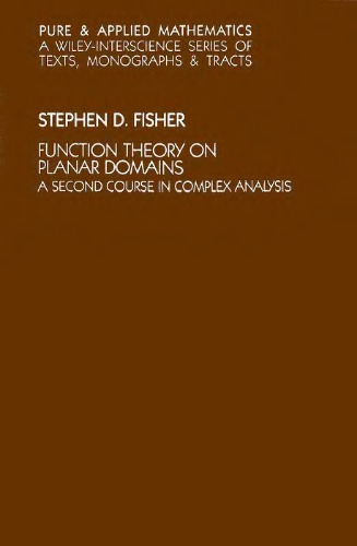 Function Theory on Planar Domains