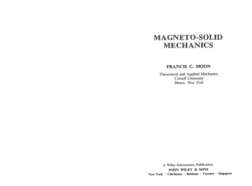 Magneto Solid Mechanics