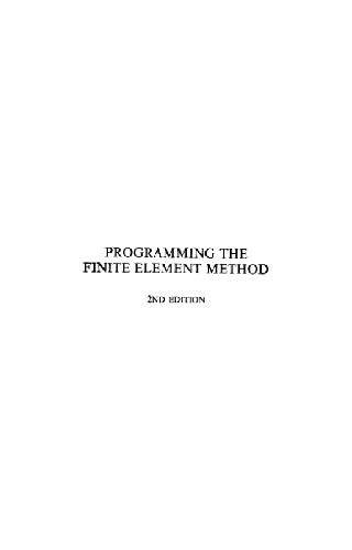 Programming the Finite Element Method