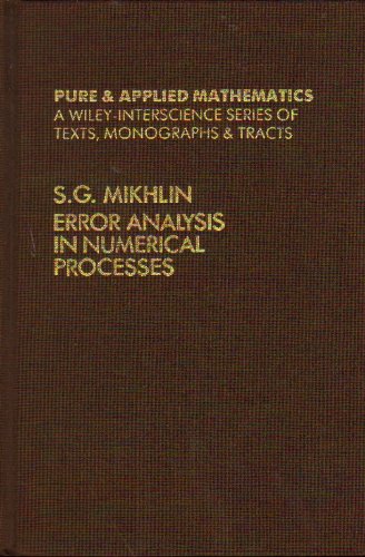 Error Analysis in Numerical Processes