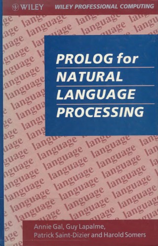 Prolog For Natural Language Processing