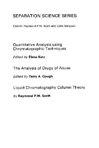 Liquid Chromatography Column Theory