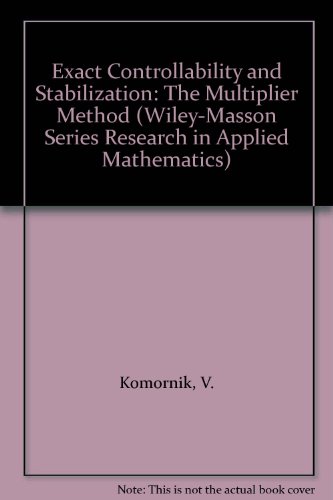 Exact Controllability And Stabilization