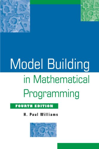 Model Building in Mathematical Programming