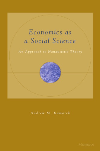 Economics as a Social Science