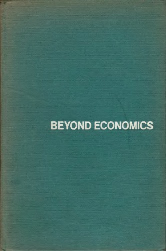 Beyond Economics