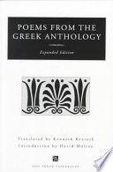 Poems from the Greek Anthology